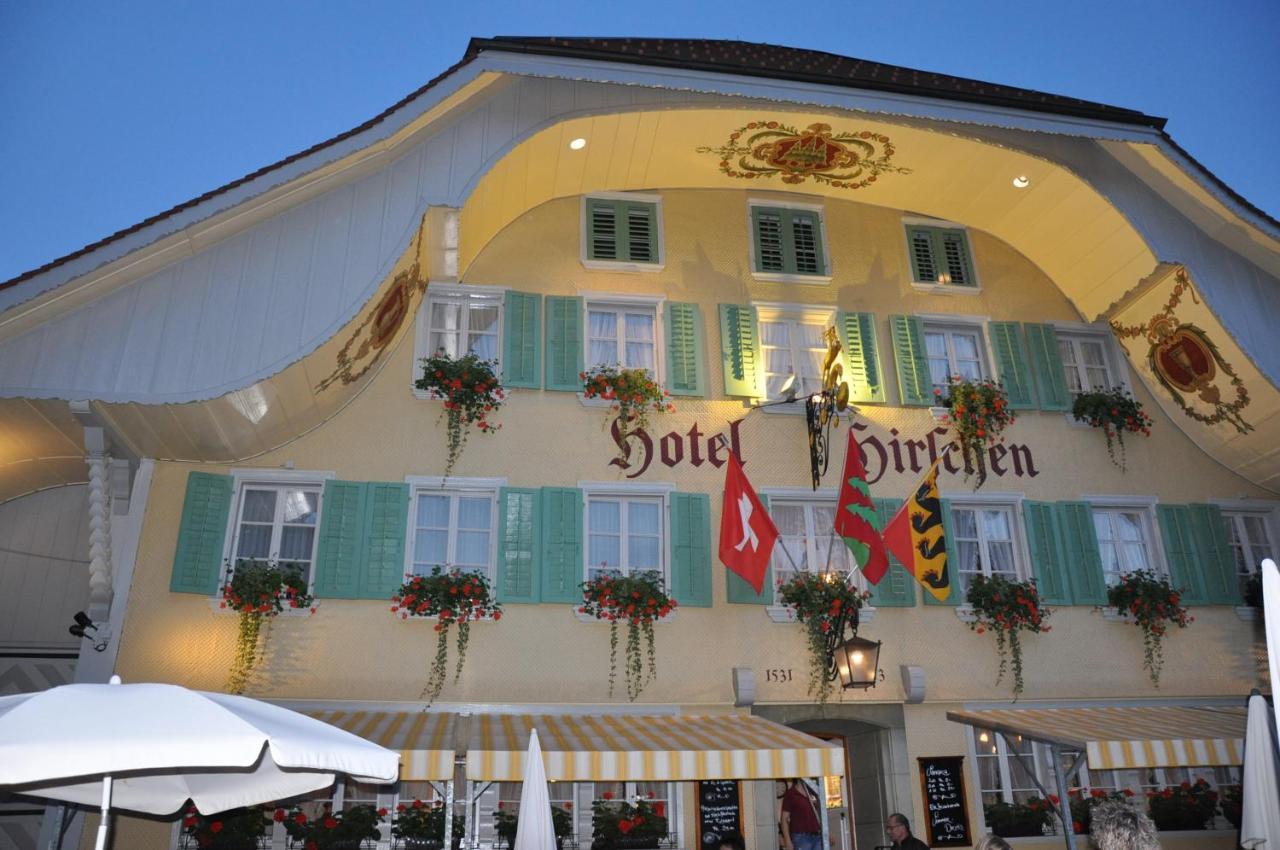 Hotel Hirschen Langnau Exterior foto