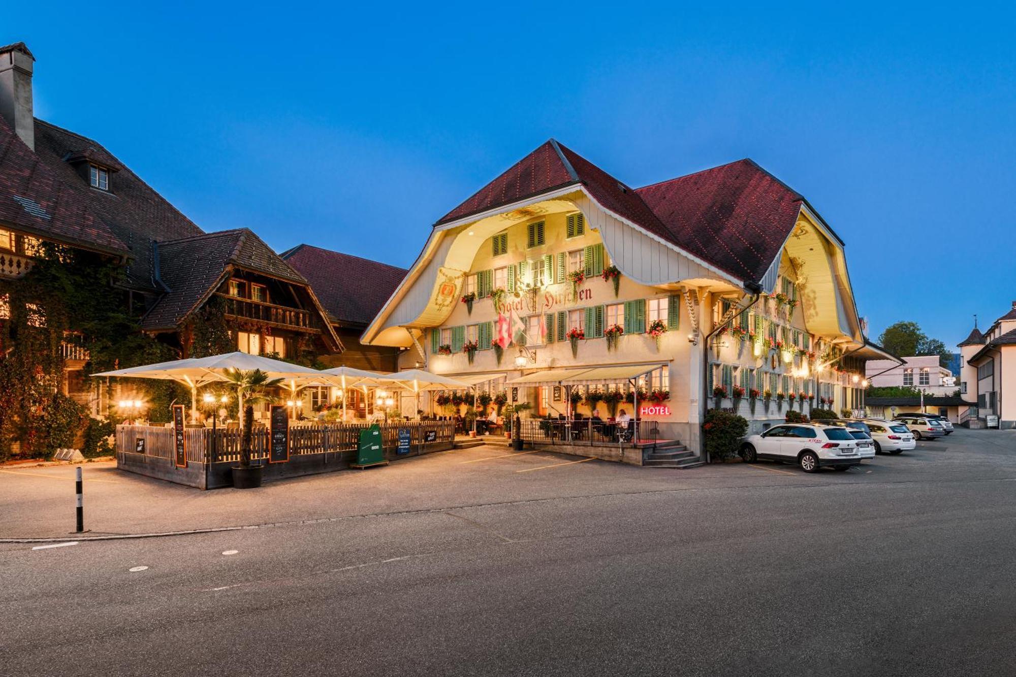 Hotel Hirschen Langnau Exterior foto